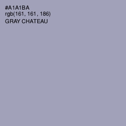 #A1A1BA - Gray Chateau Color Image