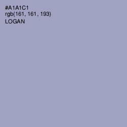 #A1A1C1 - Logan Color Image