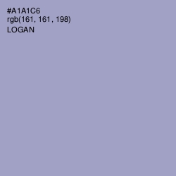 #A1A1C6 - Logan Color Image