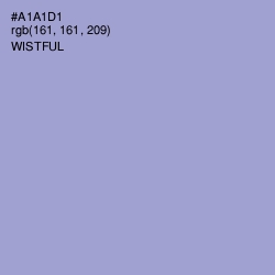 #A1A1D1 - Wistful Color Image