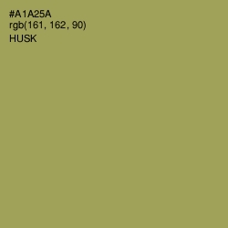 #A1A25A - Husk Color Image
