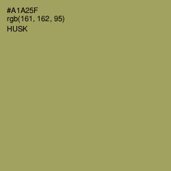 #A1A25F - Husk Color Image