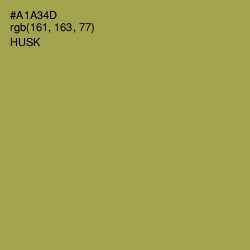 #A1A34D - Husk Color Image
