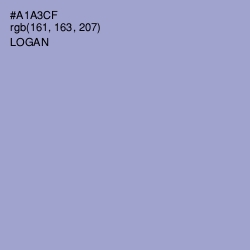 #A1A3CF - Logan Color Image