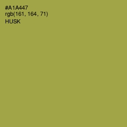 #A1A447 - Husk Color Image