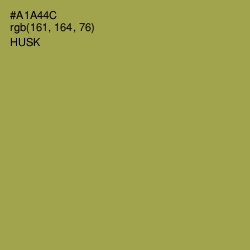 #A1A44C - Husk Color Image