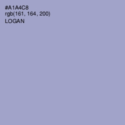 #A1A4C8 - Logan Color Image