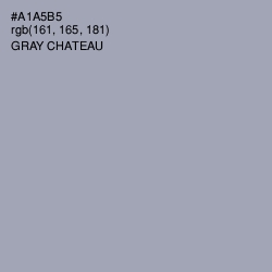 #A1A5B5 - Gray Chateau Color Image