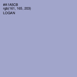 #A1A5CB - Logan Color Image