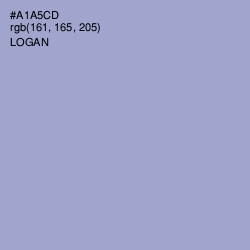 #A1A5CD - Logan Color Image