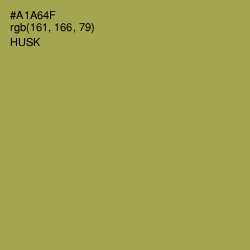 #A1A64F - Husk Color Image