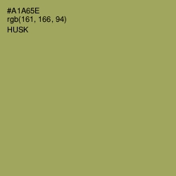 #A1A65E - Husk Color Image