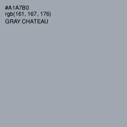 #A1A7B0 - Gray Chateau Color Image