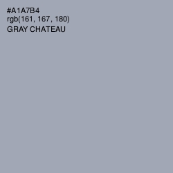 #A1A7B4 - Gray Chateau Color Image