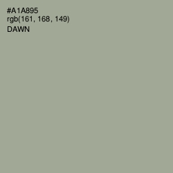 #A1A895 - Dawn Color Image