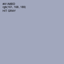 #A1A8BD - Hit Gray Color Image