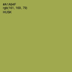 #A1A94F - Husk Color Image