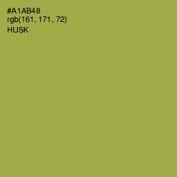 #A1AB48 - Husk Color Image