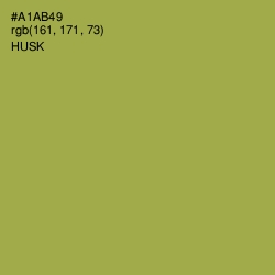 #A1AB49 - Husk Color Image