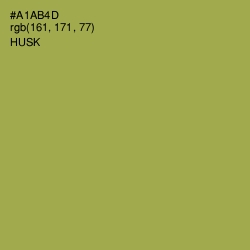 #A1AB4D - Husk Color Image