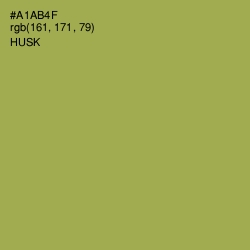 #A1AB4F - Husk Color Image