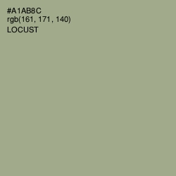 #A1AB8C - Locust Color Image
