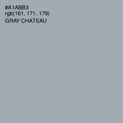 #A1ABB3 - Gray Chateau Color Image
