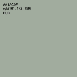 #A1AC9F - Bud Color Image