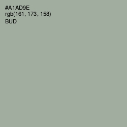 #A1AD9E - Bud Color Image