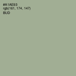 #A1AE93 - Bud Color Image