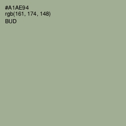 #A1AE94 - Bud Color Image