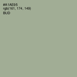 #A1AE95 - Bud Color Image