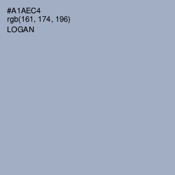 #A1AEC4 - Logan Color Image