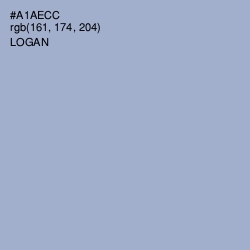 #A1AECC - Logan Color Image