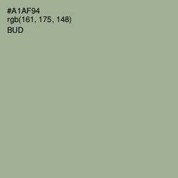 #A1AF94 - Bud Color Image