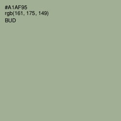 #A1AF95 - Bud Color Image