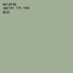 #A1AF96 - Bud Color Image