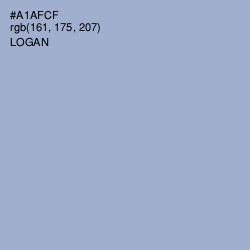 #A1AFCF - Logan Color Image