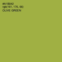 #A1B042 - Olive Green Color Image