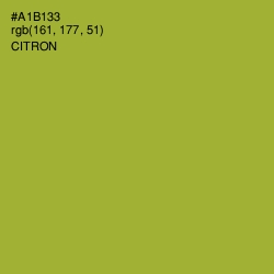 #A1B133 - Citron Color Image