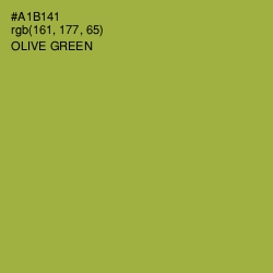 #A1B141 - Olive Green Color Image