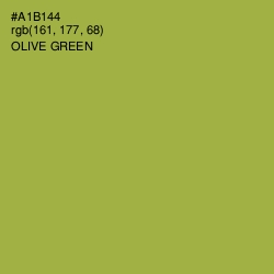 #A1B144 - Olive Green Color Image