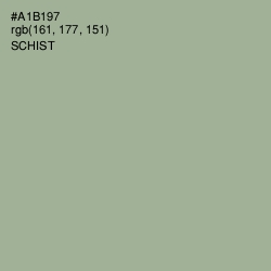 #A1B197 - Schist Color Image