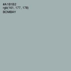 #A1B1B2 - Bombay Color Image