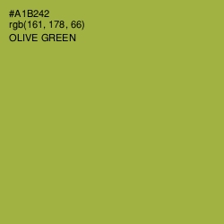 #A1B242 - Olive Green Color Image