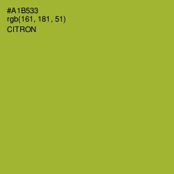 #A1B533 - Citron Color Image