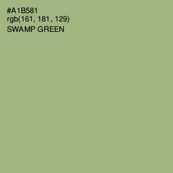 #A1B581 - Swamp Green Color Image