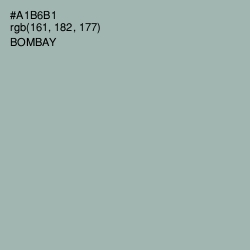 #A1B6B1 - Bombay Color Image