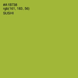 #A1B738 - Sushi Color Image
