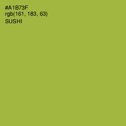 #A1B73F - Sushi Color Image